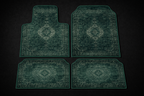 Tapis de voiture OLIVE — Vert oriental sophistiqué | Universel