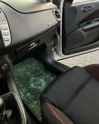 Tapis de voiture OLIVE — Vert oriental sophistiqué | Universel