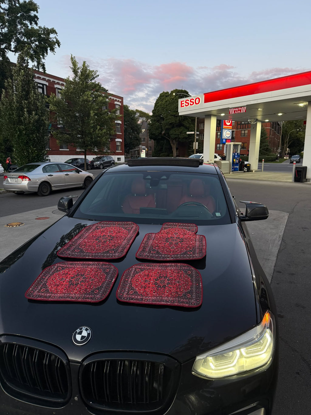 Tapis de voiture SAFRAN — Style oriental premium | Universel