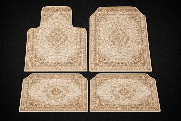 Tapis de voiture KAPADOKYA — Beige oriental élégant | Universel
